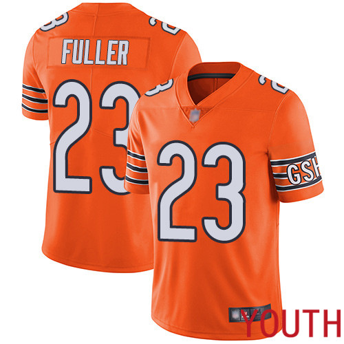 Chicago Bears Limited Orange Youth Kyle Fuller Alternate Jersey NFL Football #23 Vapor Untouchable->youth nfl jersey->Youth Jersey